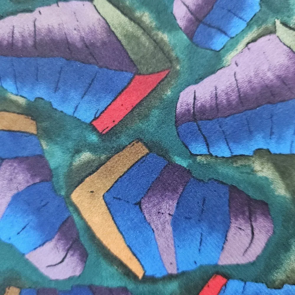 Jerry J Garcia Silk Neck Tie COLORFUL Abstract 57x4 Inches Grateful Dead Classic